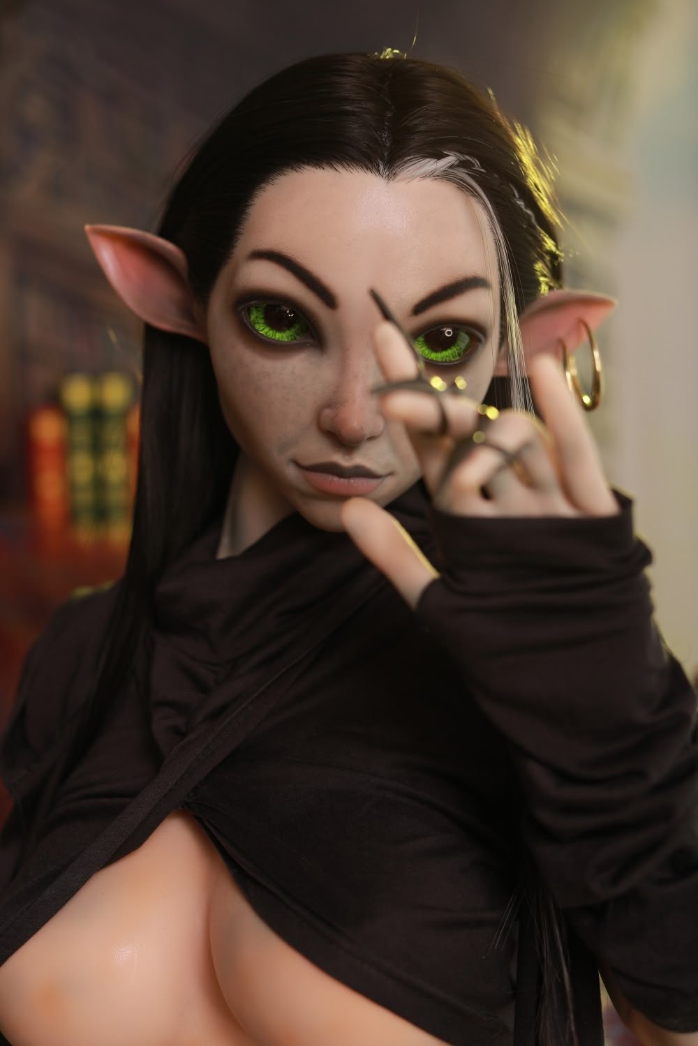 Nyx – The Shadow Elf Priestess